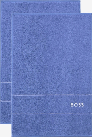 BOSS Home Gästehandtuch 'PLAIN' in Blau: predná strana