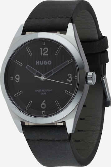 HUGO Аналогов часовник в тъмносиво / черно, Преглед на продукта