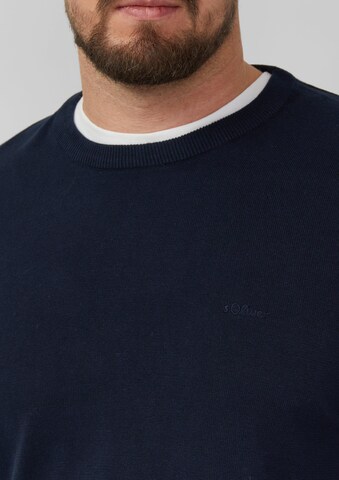 s.Oliver Pullover in Blau