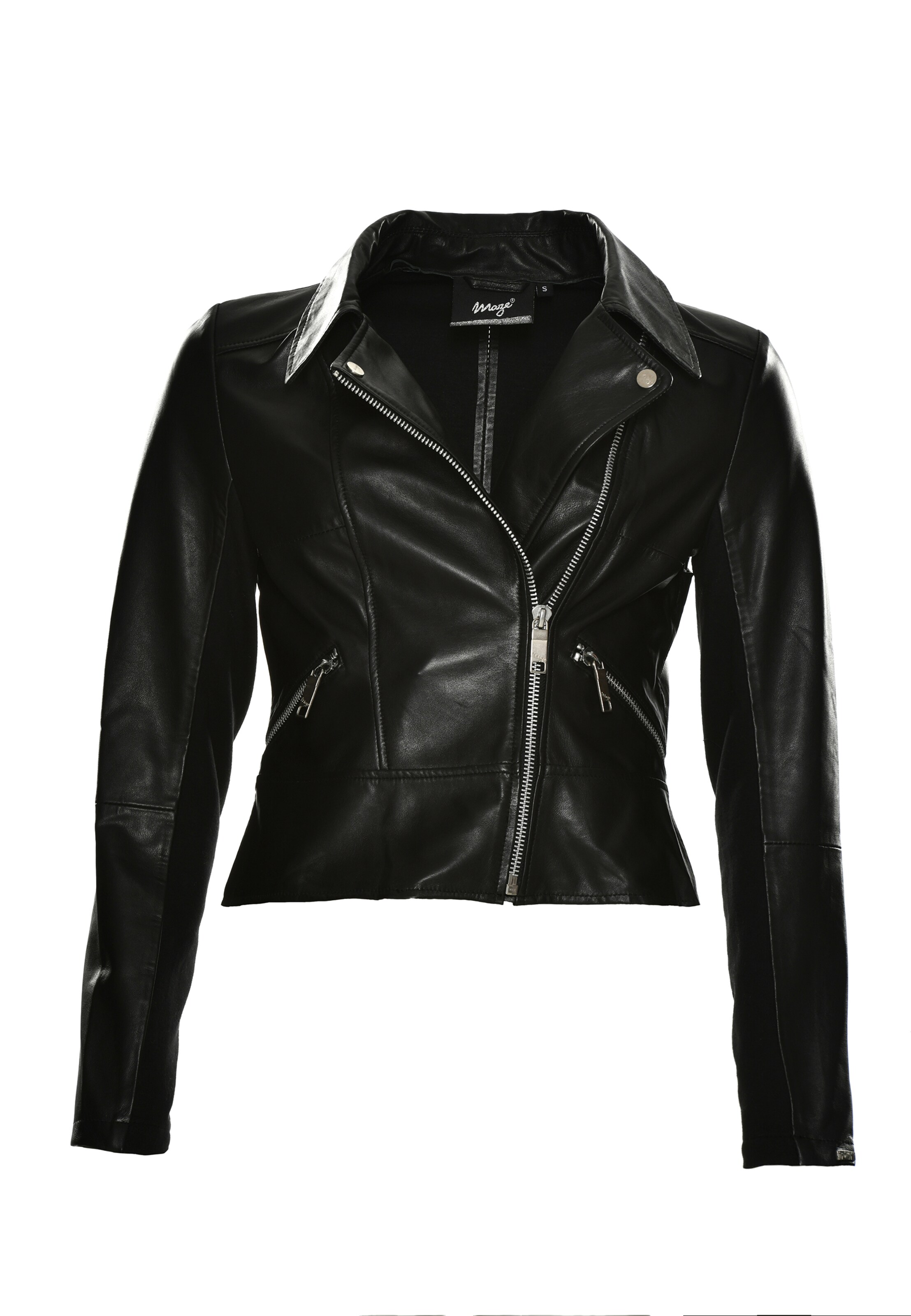 Maze Tussenjas in Zwart: voorkant