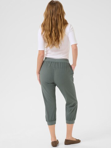 Effilé Pantalon 'Naya' Kaffe en vert