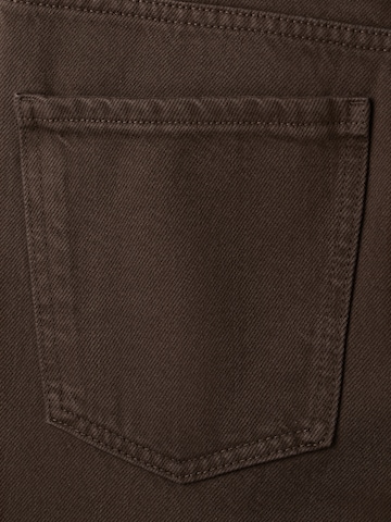 Wide leg Jeans 'DANILA' de la MANGO pe maro