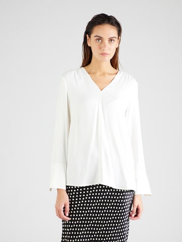 COMMA - Blusa en blanco: frente