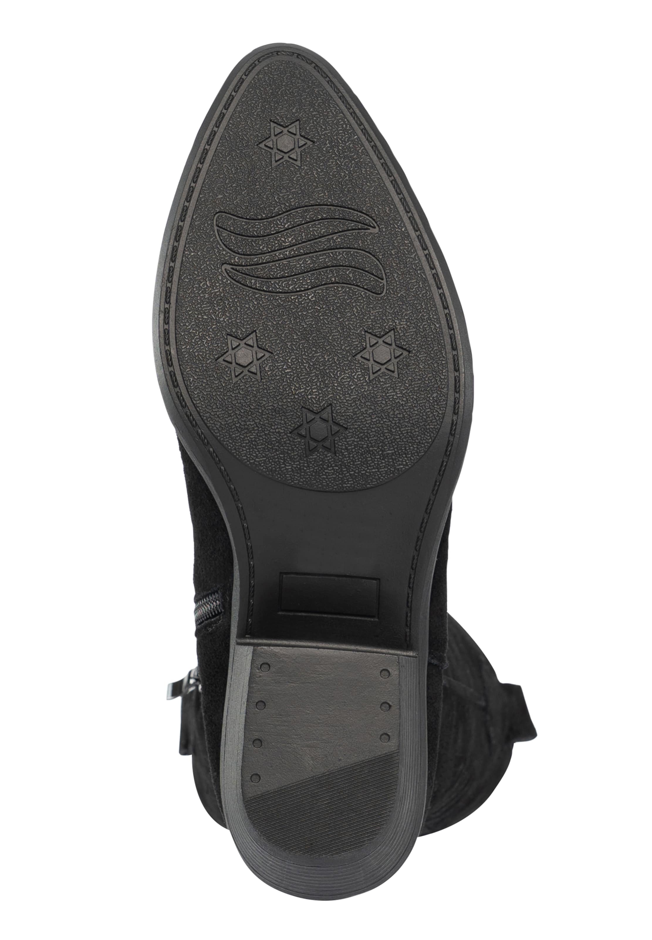 Salinyang Comwboystøvler i sort