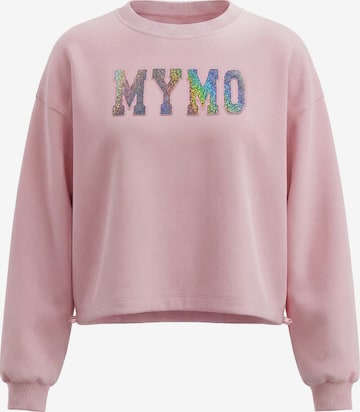 MYMO - Sudadera en rosa: frente