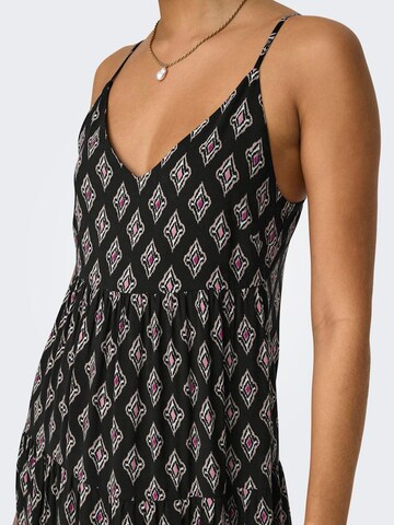 ONLY - Vestido de verão 'NOVA' em preto