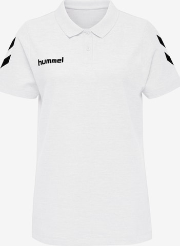 T-shirt Hummel en blanc : devant