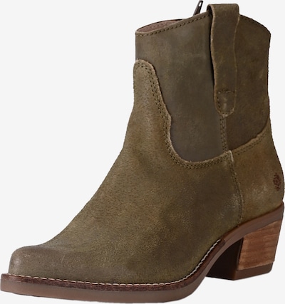 Apple of Eden Bottes de cowboy 'EVIE' en olive, Vue avec produit