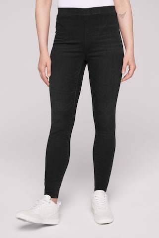 Soccx Slimfit Jeans in Schwarz: predná strana