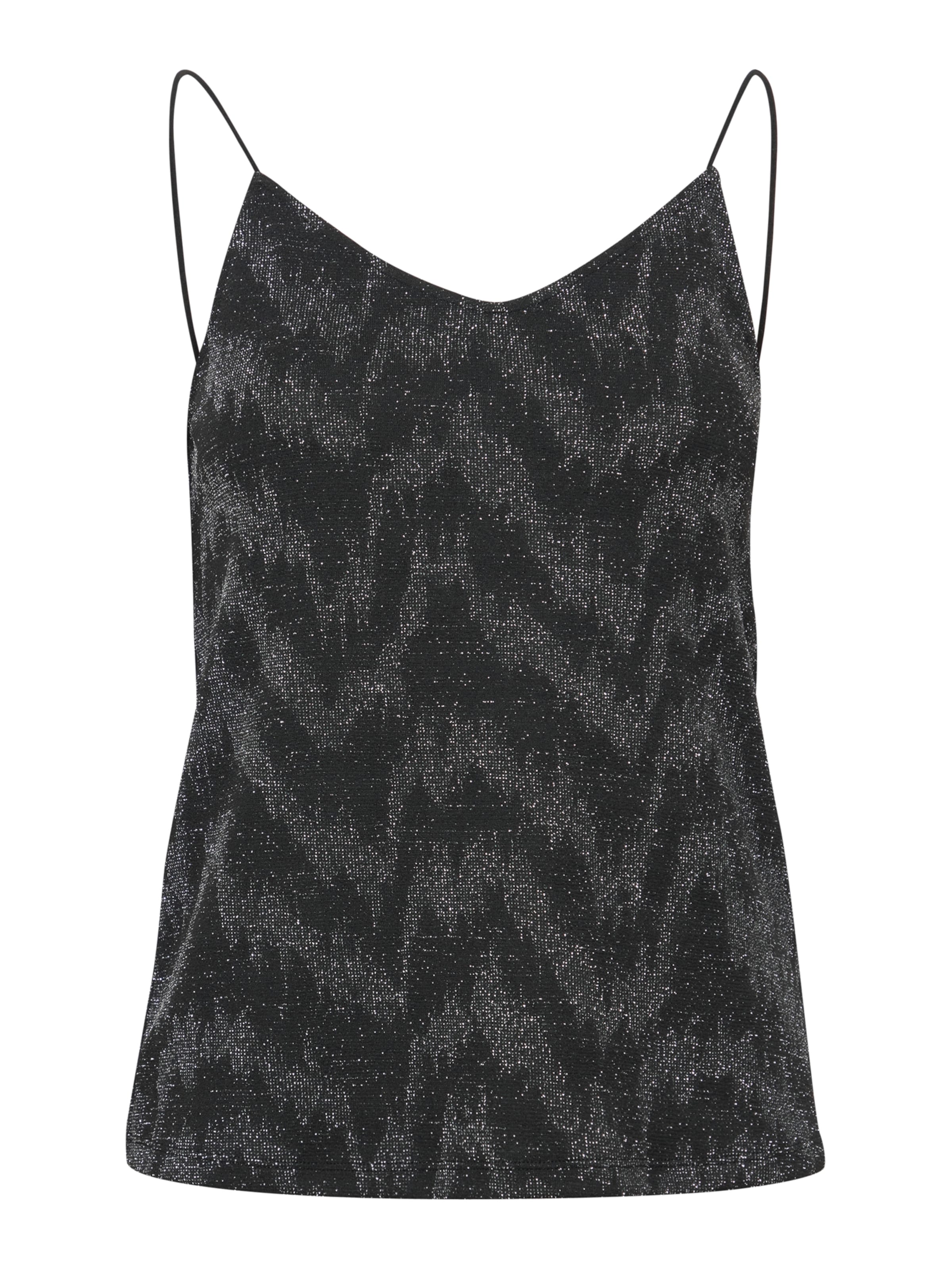 Haut 'JAIDA' ICHI en noir : devant