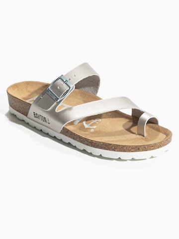 Bayton Pantolette 'Biscaye' i silver