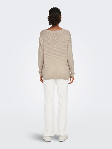 ONLY Pullover 'ABELLA' in Beige