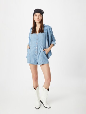 Tuta jumpsuit 'Faris Denim Romper' di LEVI'S ® in blu