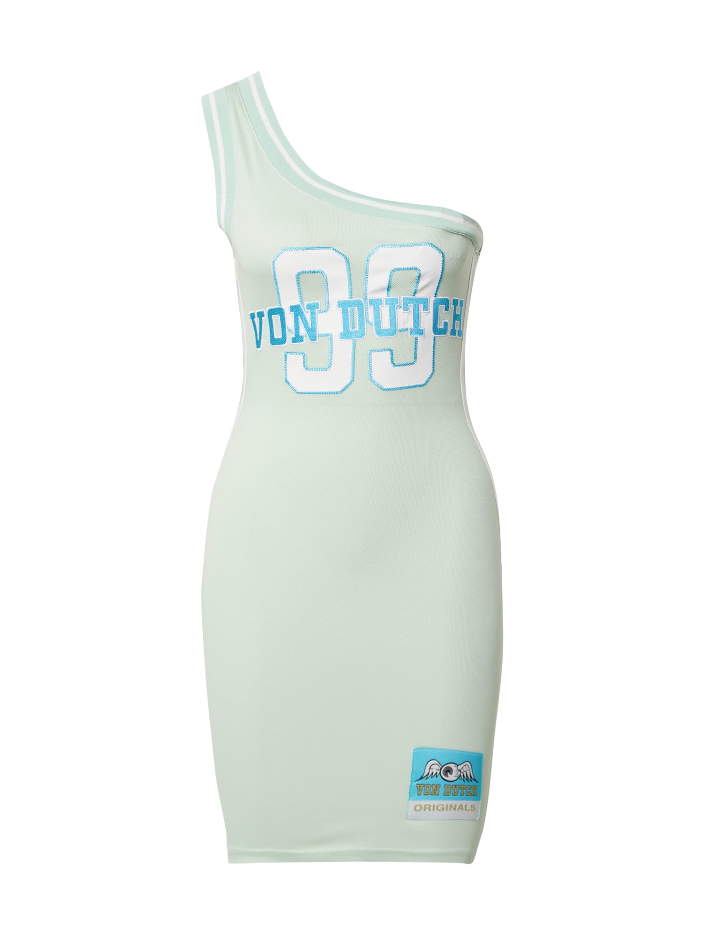 Von Dutch Originals - Vestido 'KASEY' en verde: frente