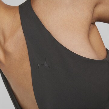 PUMA Triangle Sports Bra in Black