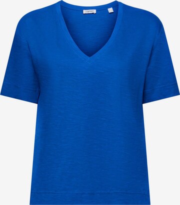 T-shirt ESPRIT en bleu : devant