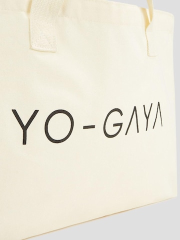 YO-GAYA Shopper 'Canvas Bag' in Beige