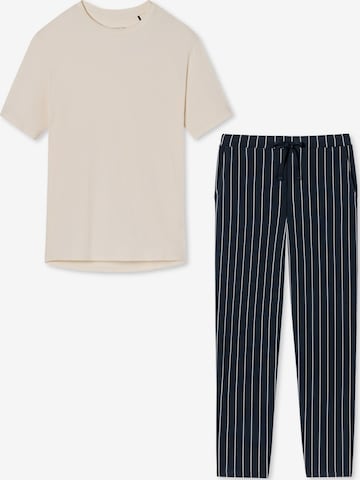 SCHIESSER Pajama 'Cotton' in Mixed colours: front