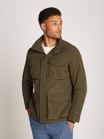 TOMMY HILFIGER Between-Season Jacket in Green: front