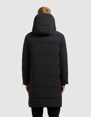 khujo Wintermantel 'Pike' in Schwarz