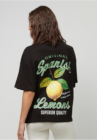 Pegador - Camisa oversized 'CHAPI' em preto: frente