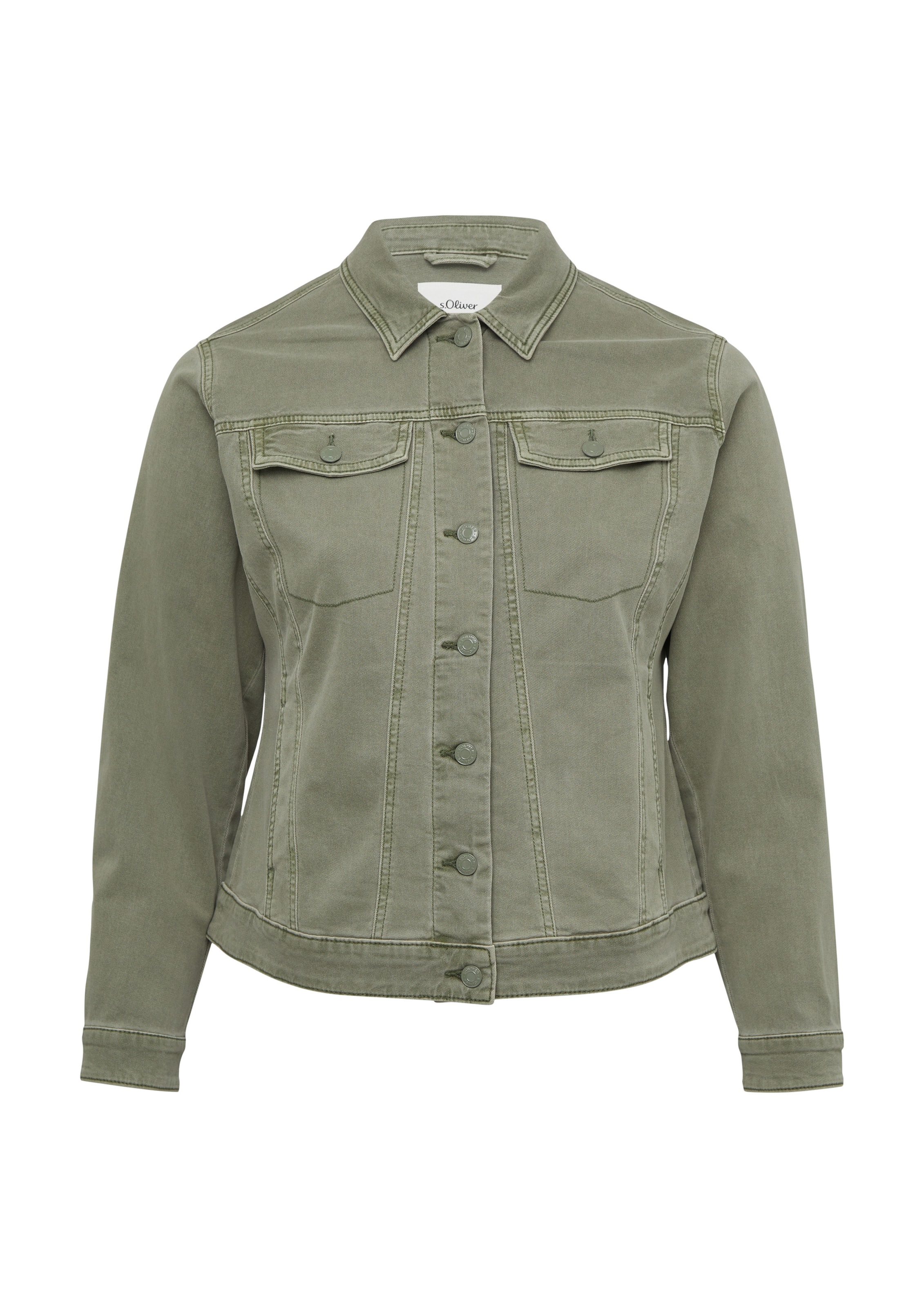 Veste mi-saison s.Oliver en vert : devant