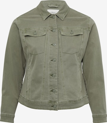 s.Oliver Jacke in Grün: Vorderseite
