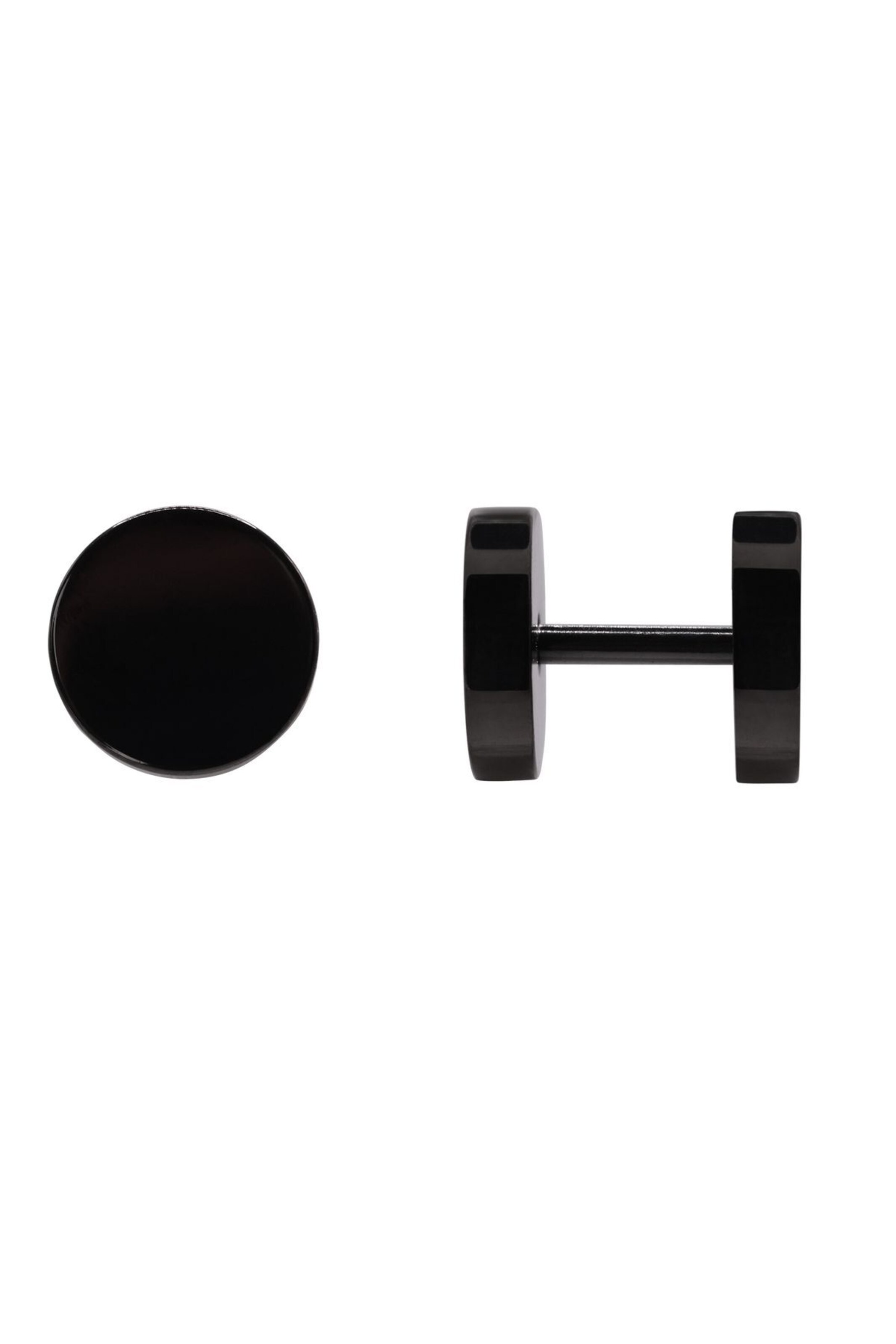 Boucles d'oreilles 'Silas' Heideman en noir