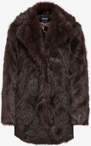 ONLY Winter Coat 'DAWN' in Brown: front