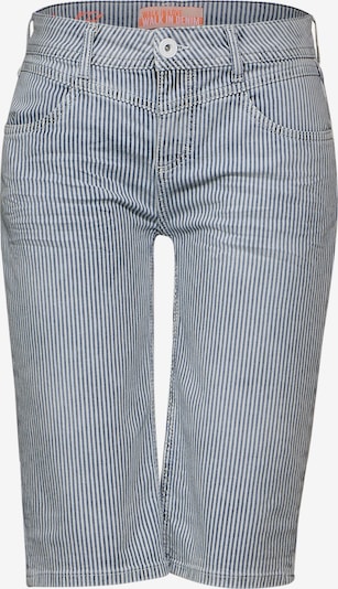STREET ONE Jeans in navy / weiß, Produktansicht