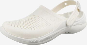 Crocs Clogs 'Literide 360' in Wit: voorkant