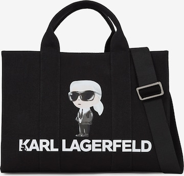 Karl LagerfeldShopper torba 'Ikon' - crna boja: prednji dio