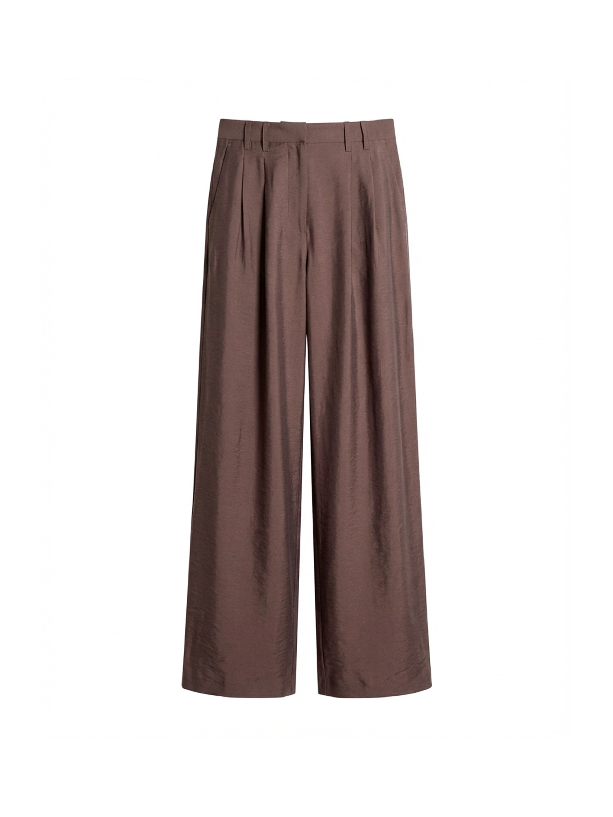 Guido Maria Kretschmer Women Pleat-Front Pants 'Finja' in 34 in Cappuccino, Item view
