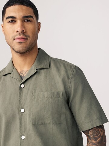 Next - Comfort Fit Camisa em verde