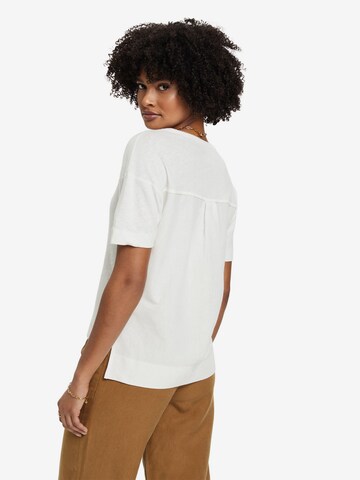 T-shirt ESPRIT en blanc