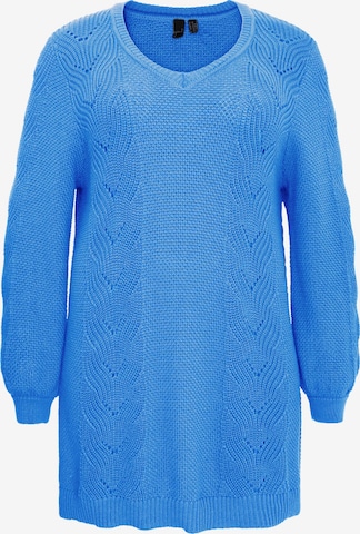 Yoek Sweater in Blue: front