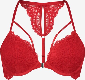 Hunkemöller Push-up BH 'Mariah' in Rot: predná strana