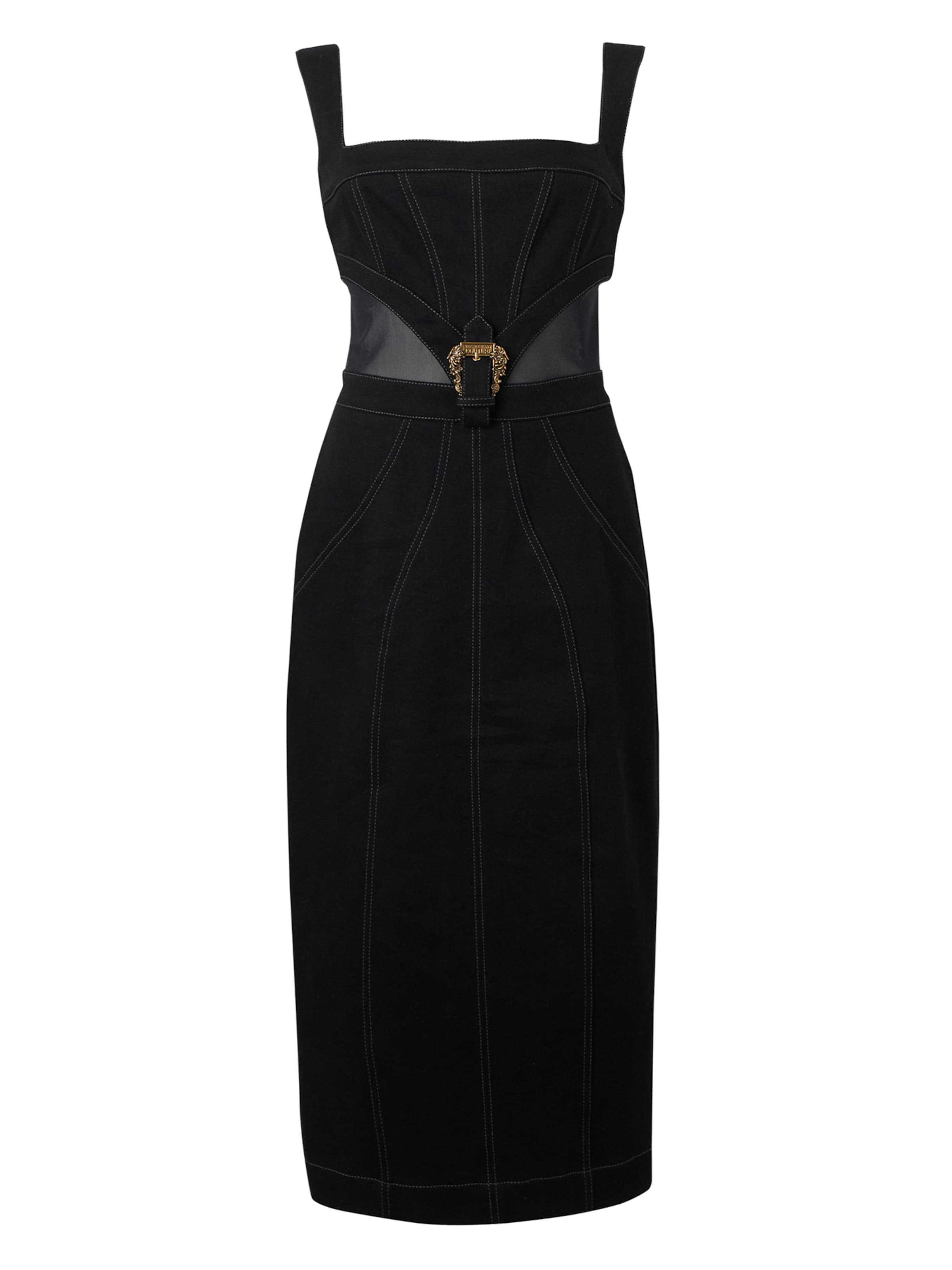 Versace Jeans CoutureHaljina za ured - crna boja: prednji dio