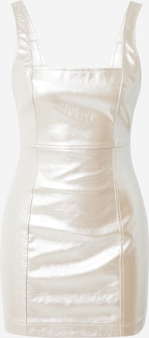 Nasty Gal Cocktail dress in Beige: front