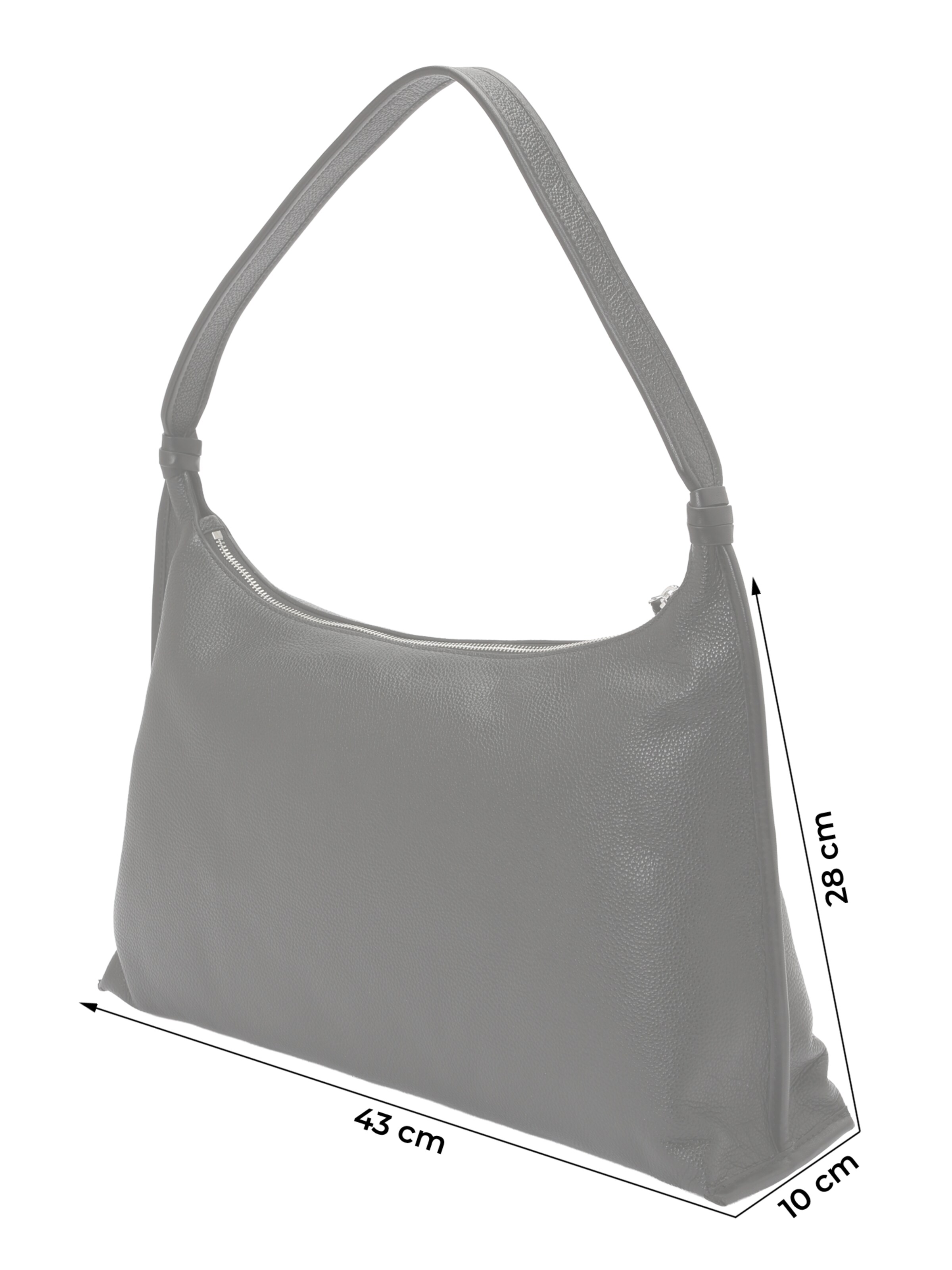 & Other Stories Schultertasche in Schwarz