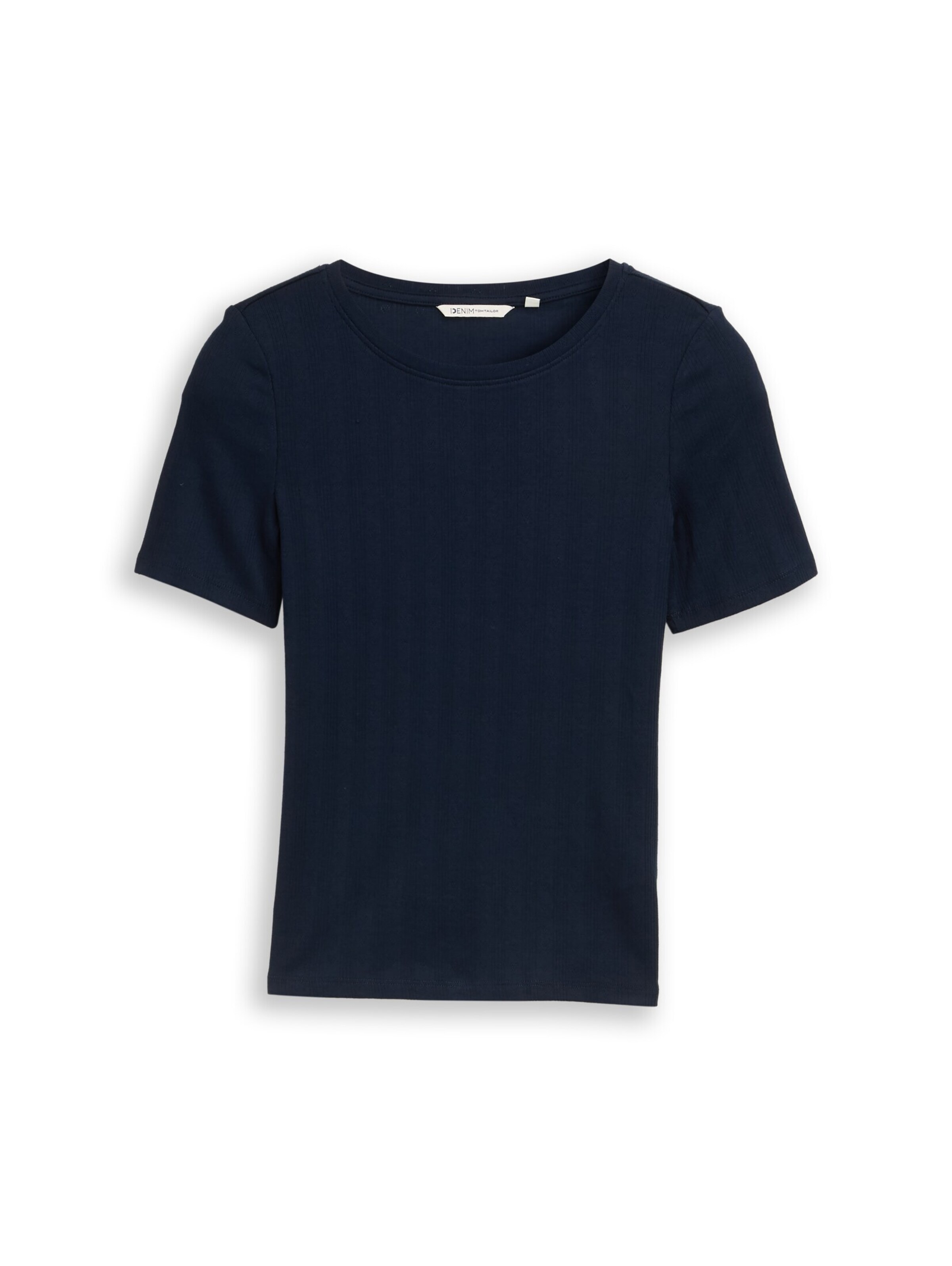 TOM TAILOR DENIM T-Shirt in Blau: Vorderseite