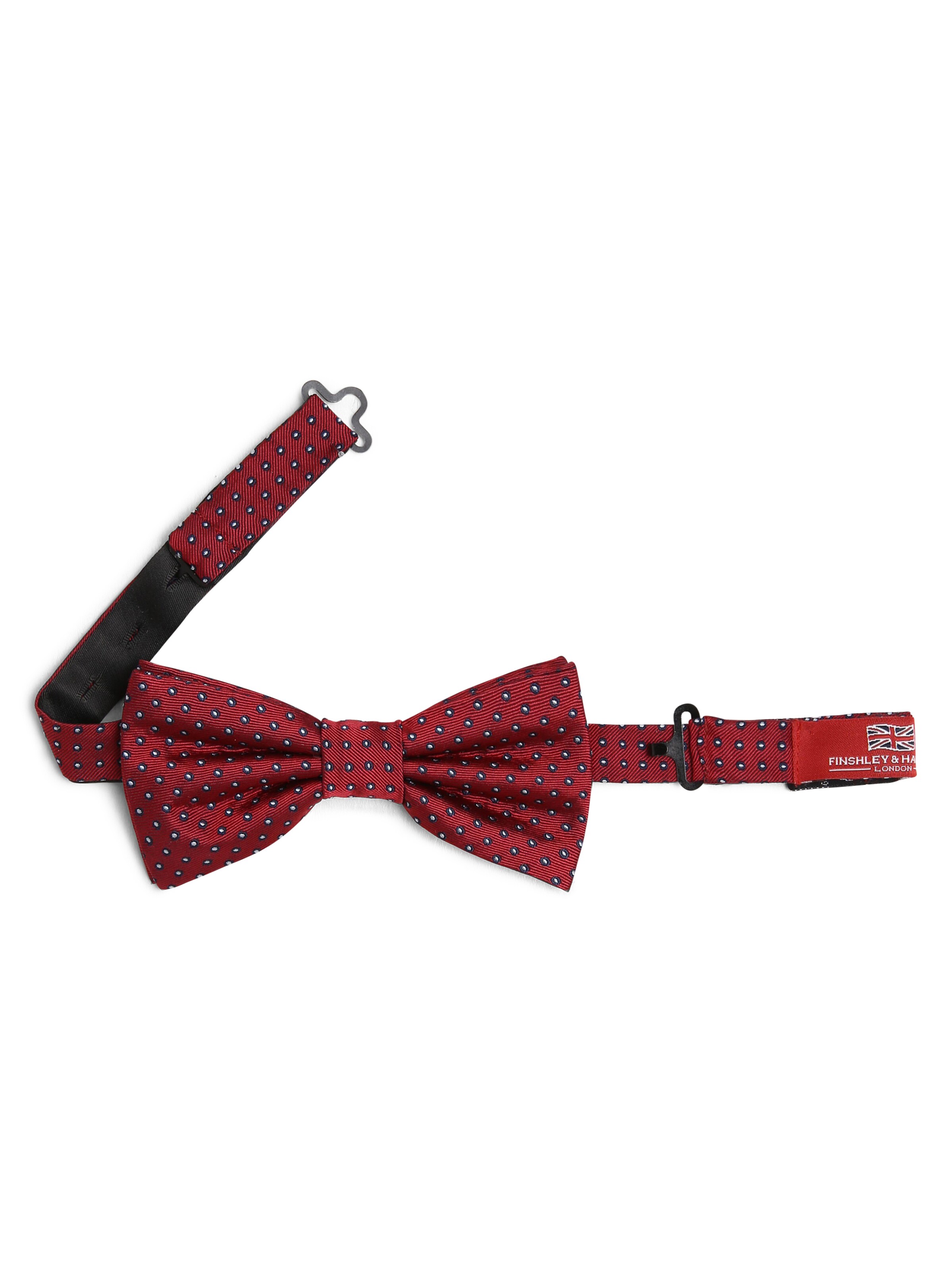 Nœud papillon Finshley & Harding London en rouge