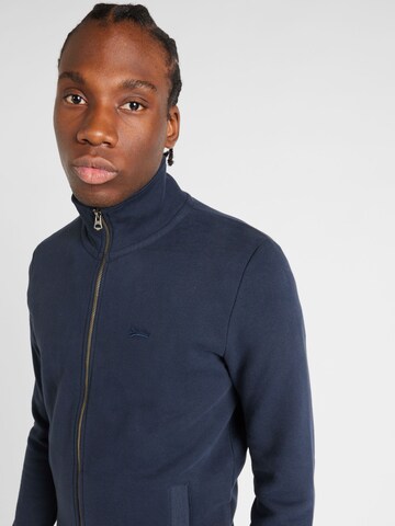 Superdry & Co Sweat jacket 'Essential' in Blue
