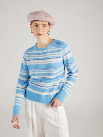 comma casual identity Pullover in Blau: predná strana