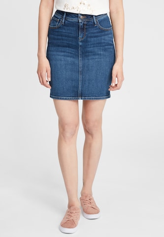 Cross Jeans Skirt 'Millie' in Blue: front