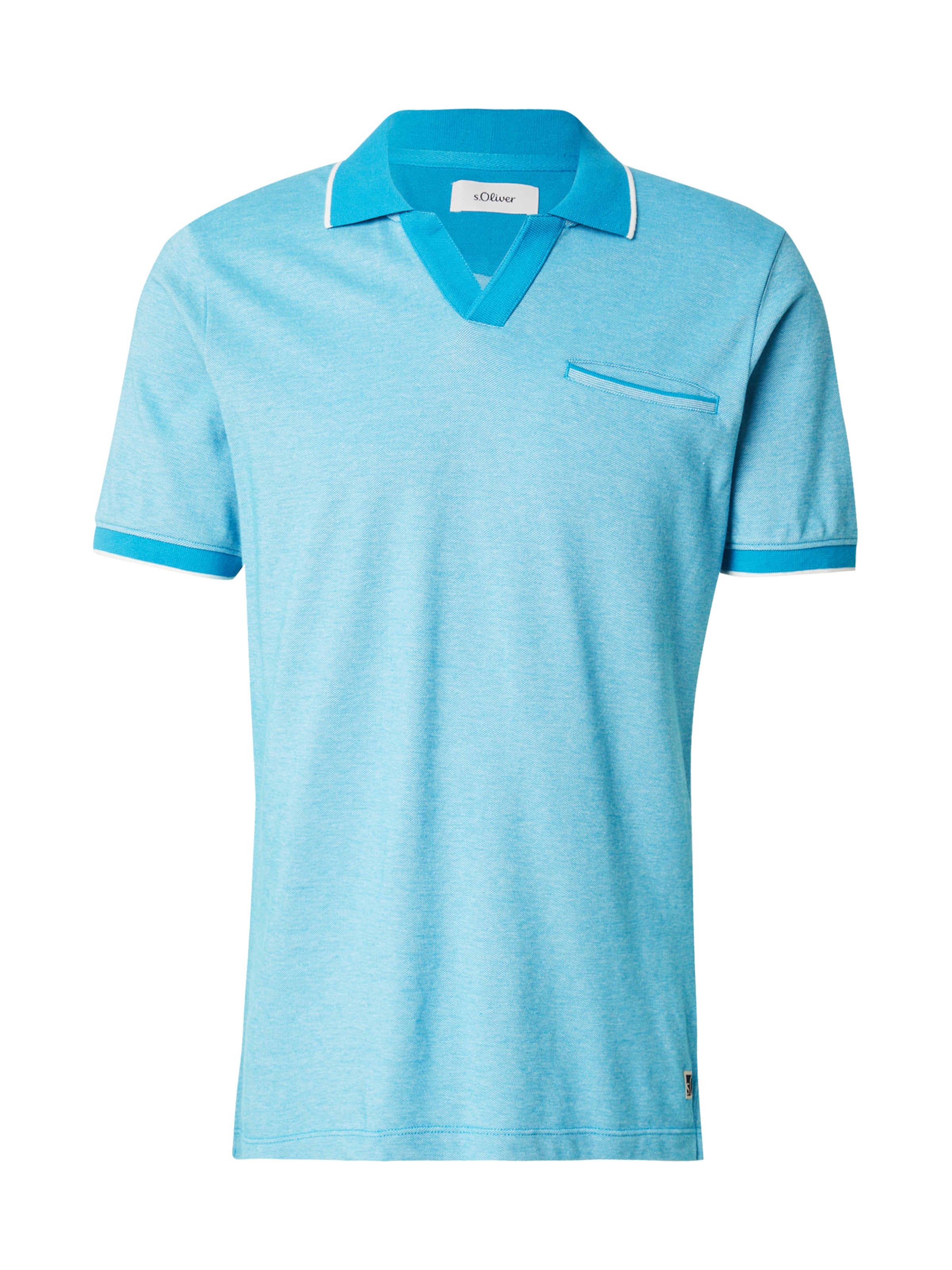 s.Oliver Shirt in Blau: Vorderseite