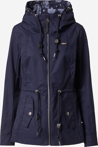 Ragwear Between-Season Jacket 'MONADIS' in Blue: front