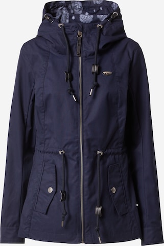 Ragwear Between-season jacket 'MONADIS' in Blue: front