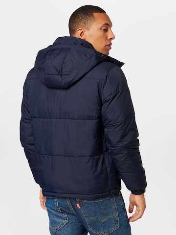 !Solid Winterjas in Blauw