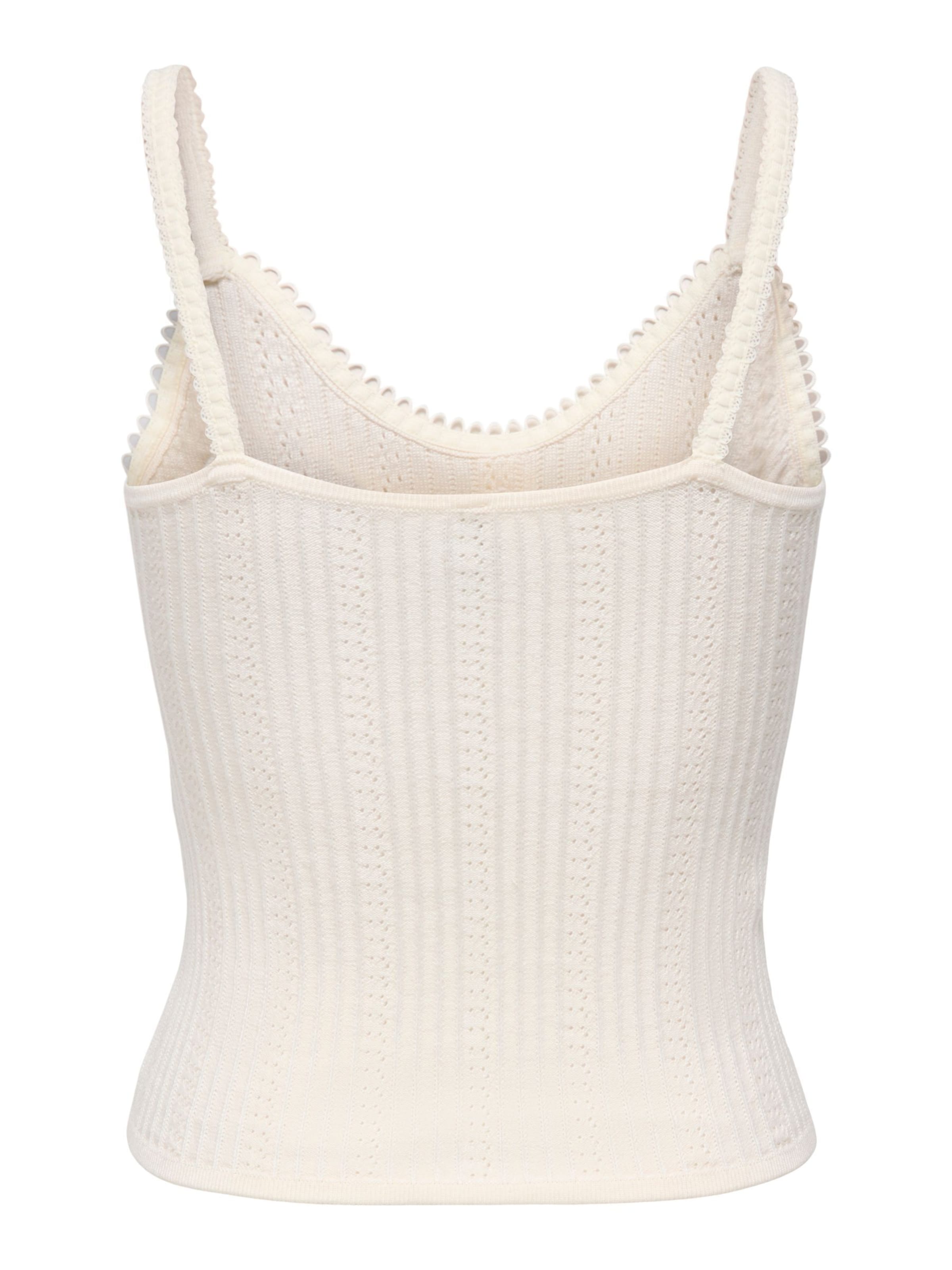 Tops en tricot 'ONLKia' ONLY en blanc